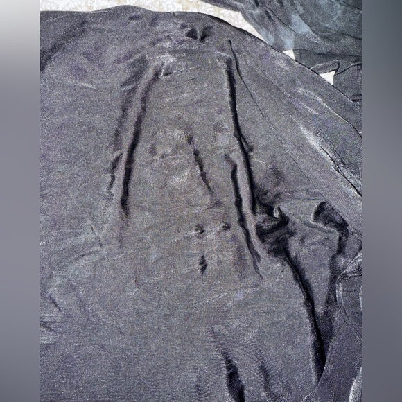 Diane Von Furstenberg Black Maxi Wrap Dress-flaw - Picture 6 of 6